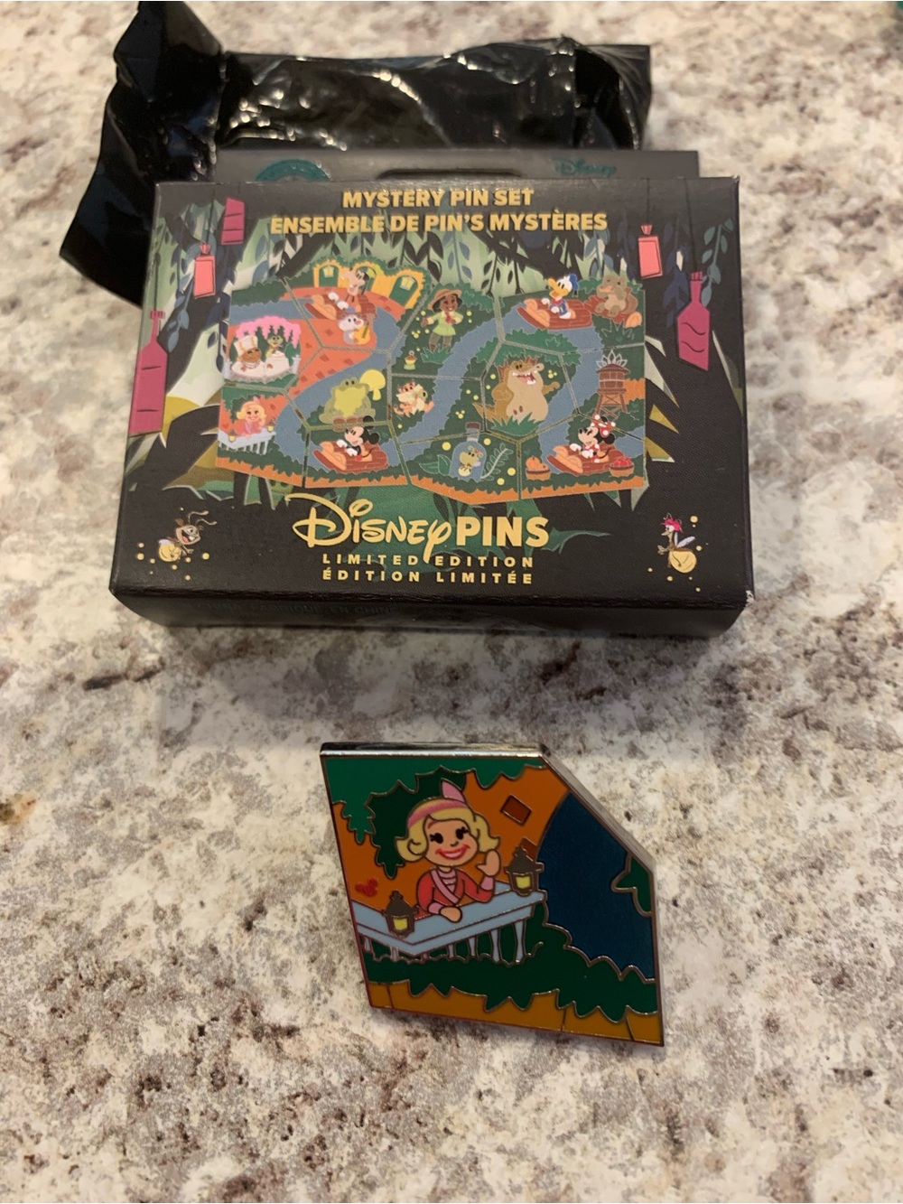 2026 Walt Disney World Tiana’s Bayou Attraction Map Puzzle Pin LE 550 Charlotte